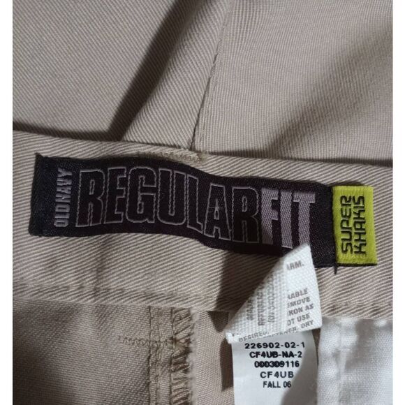 Old Navy Pants Men's 36 34 Khakis - Picture 5 of 7